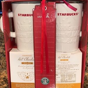 Starbucks holiday mug set